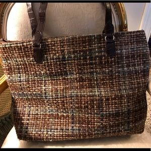 Coldwater Creek Tweed Handbag
